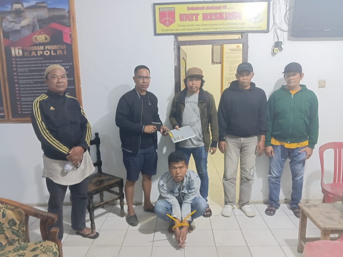 Polsek Tanete Rilau Amankan Terduga Pelaku Pencurian Mobil, Berawal dari Laporan Call Center 110