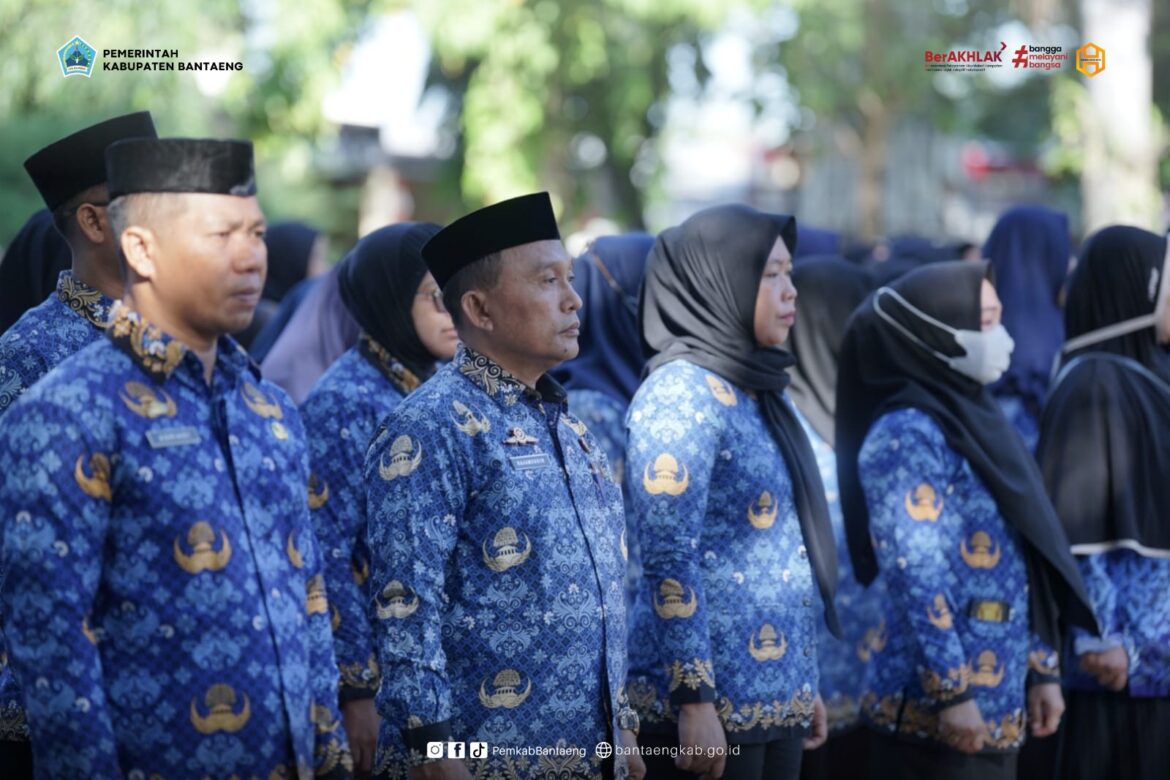 Wabup Bantaeng Pimpin Upacara Hari Kesadaran Nasional, Ajak ASN Terus Berinovasi
