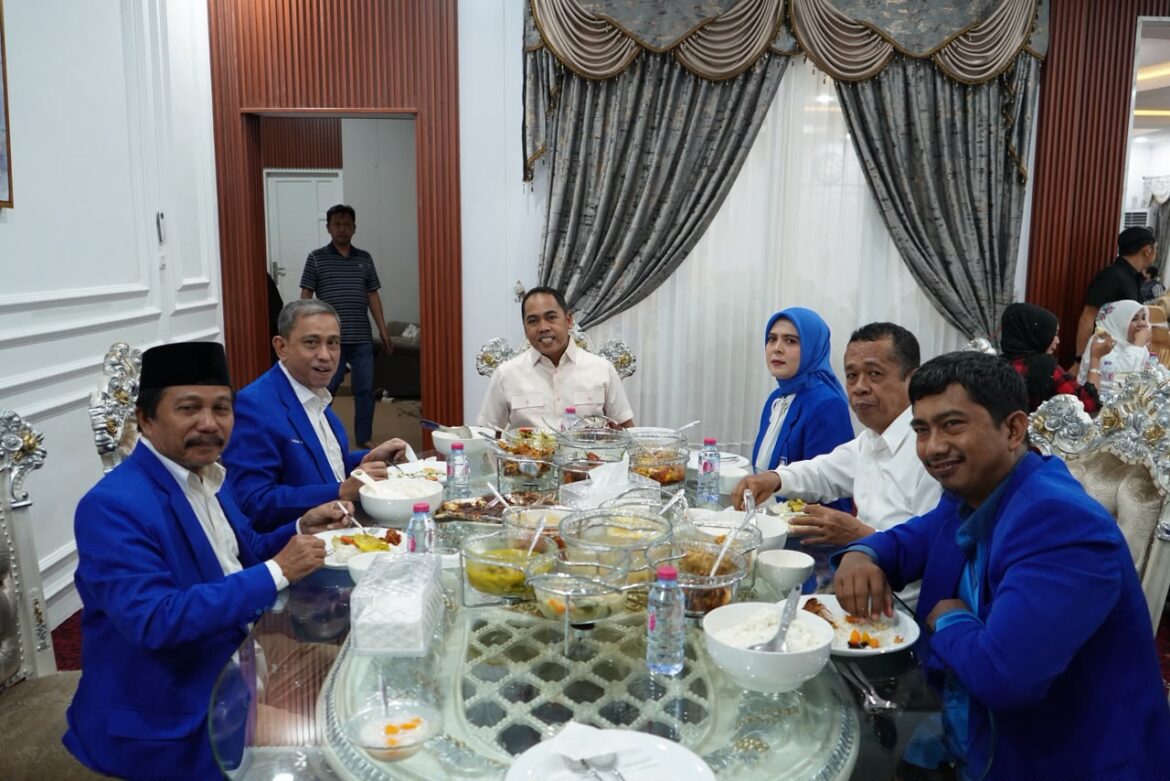 Andi Rosman Jamu Pengurus DPW PAN Sulsel di Rujab Bupati Wajo