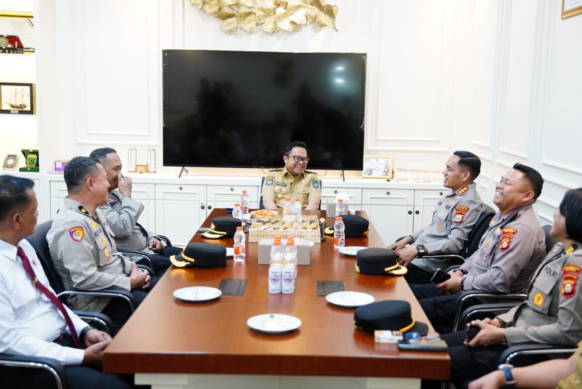 Terima Kunjungan Kapolresta, Wakil Bupati: Pemkab Siap Berkolaborasi Wujudkan Gowa Semakin Aman