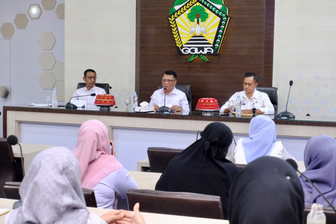 Buka Rakor TPID, Sekda Gowa Tekankan 4 Poin Pengendalian Inflasi Daerah