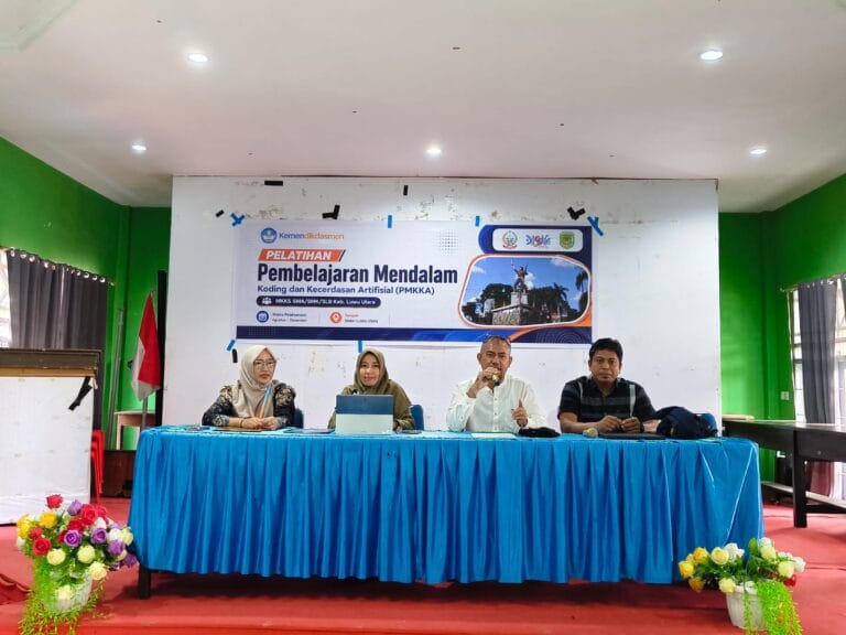 PLT Kepala Cabang Dinas Pendidikan Wilayah XII Buka Pelatihan PM-KKA di Masamba Luwu Utara.