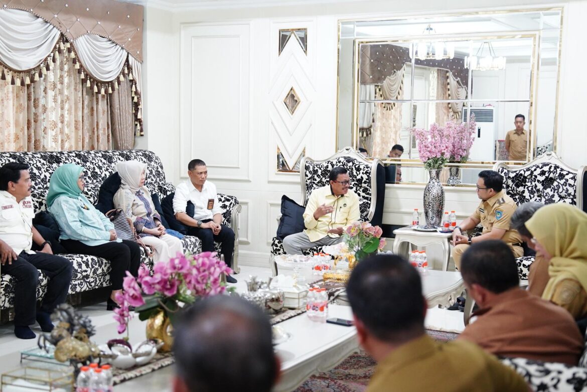 Wakil Bupati Gowa Terima Kunjungan Tim Peneliti UNM, Bahas Pencegahan Korupsi Dana Desa.