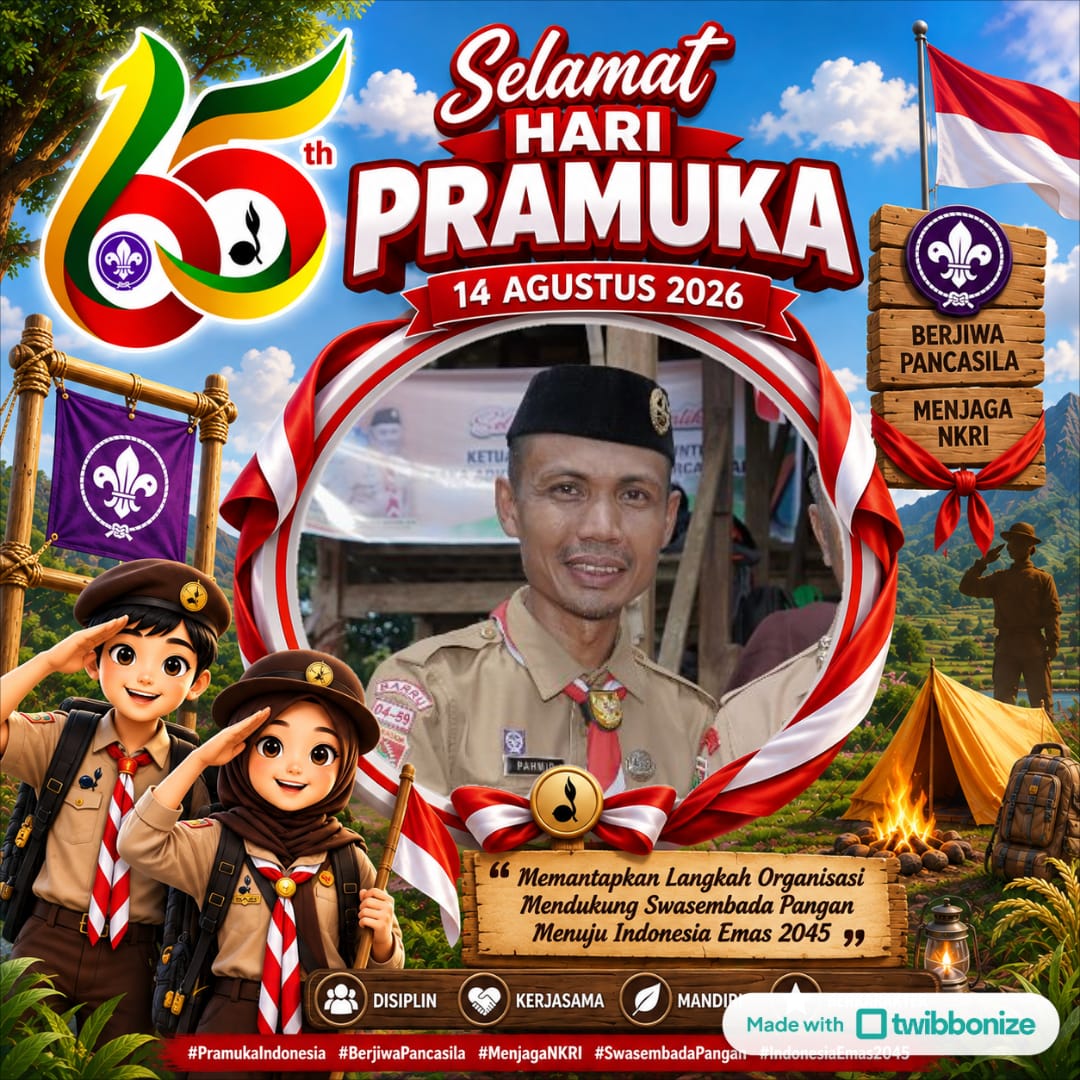 ​Refleksi Hari Pramuka ke-65: Memantapkan Langkah Organisasi Mendukung Ketahanan Pangan Nasional