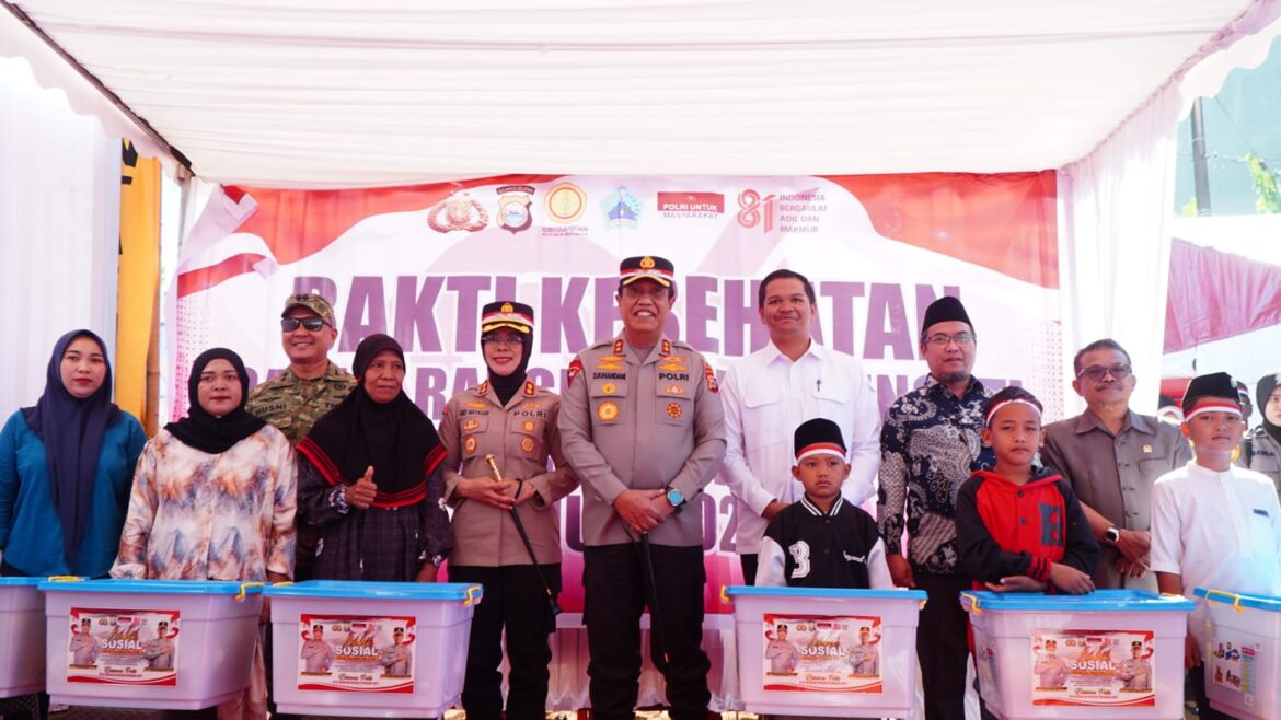 Bupati Bantaeng Bersama Unsur Forkopimda Dampingi Kapolda Ikuti Penanaman Bawang Putih Serentak