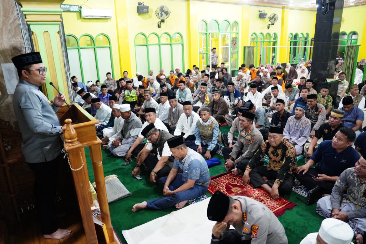 Safari Subuh Kamtibmas, Kapolresta dan Wabup Gowa Ajak Warga Perkuat