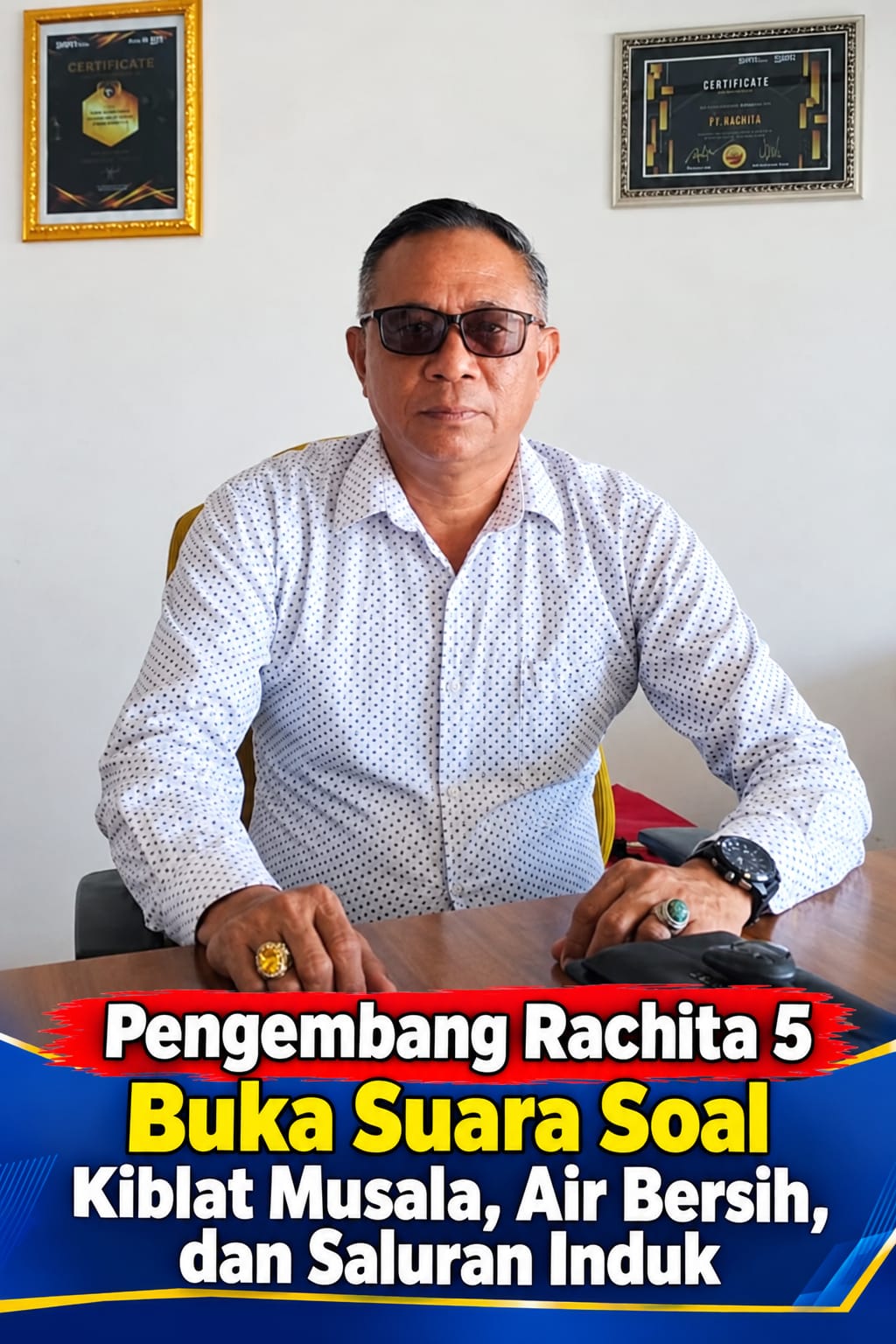 ​Menjawab Keluhan Warga Rachita 5, PT Rachita Group Tegaskan Komitmen Layanan Fasilitas