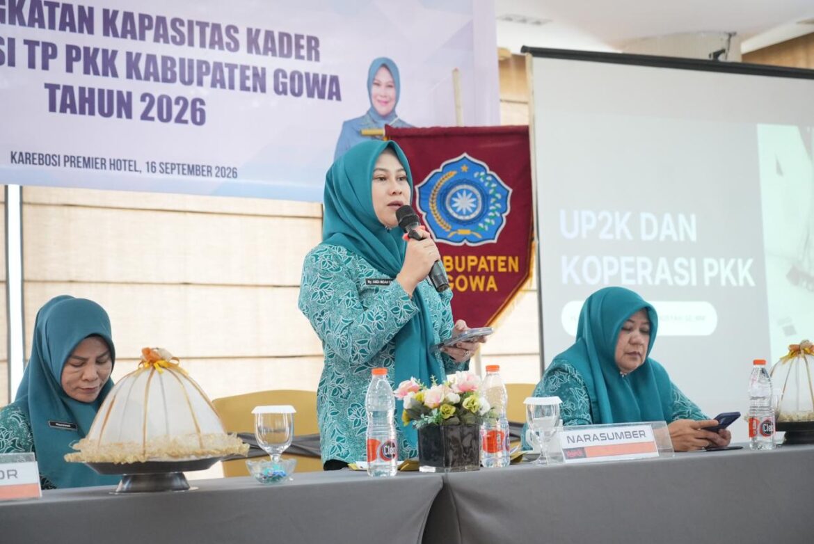 Ketua TP PKK Gowa Dorong Pembentukan Koperasi di 18 Kecamatan