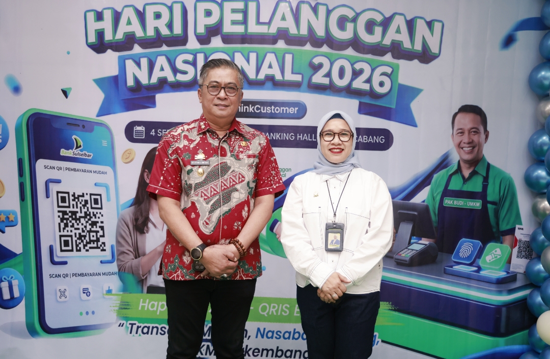 ​Harpelnas 2026, Wabup Barru Bersama Pimpinan Bank Sulselbar Dorong Transaksi QRIS dan Penguatan UMKM