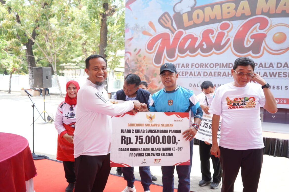 Panen Prestasi! Kabupaten Wajo Raih Juara II Kirab Swasembada Pangan Tingkat Provinsi