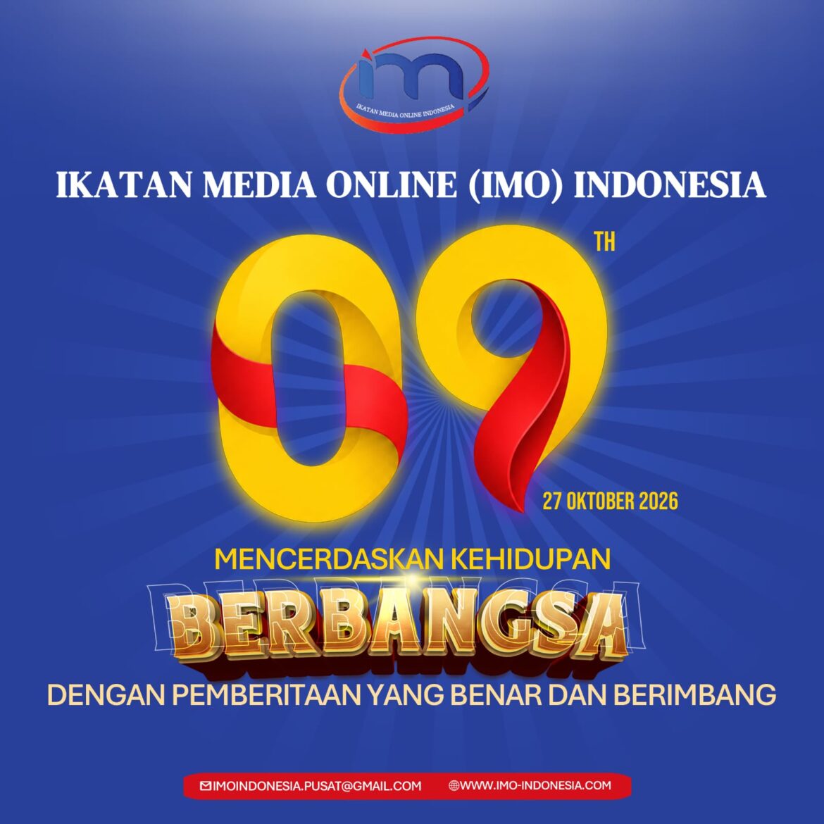 *HUT ke-9, IMO-Indonesia Tegaskan Pentingnya Kualitas Pemberitaan*